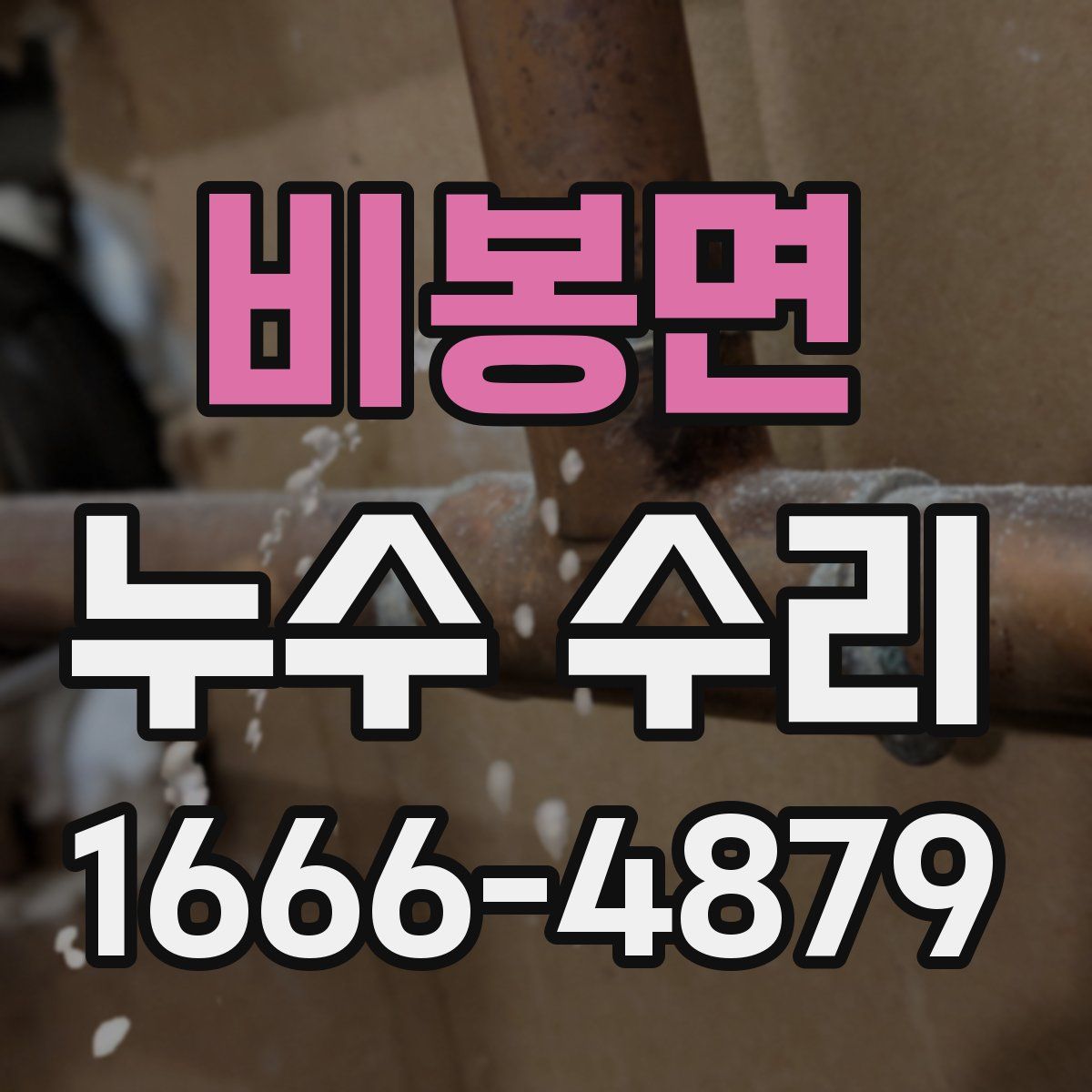 비봉면 누수 수리