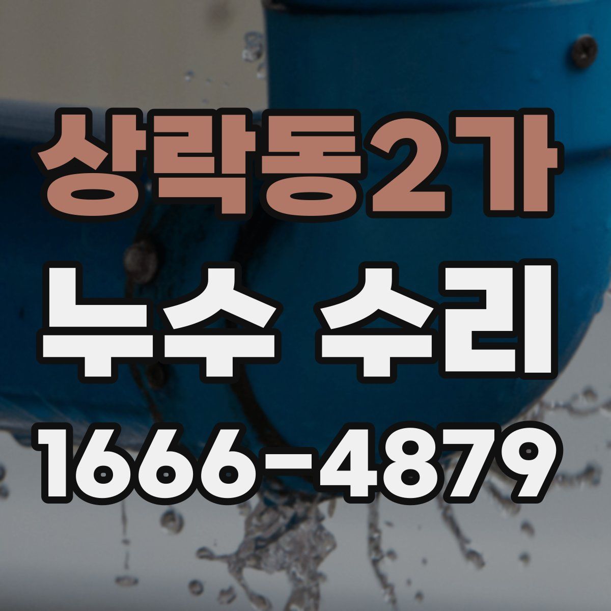 상락동2가 누수 수리