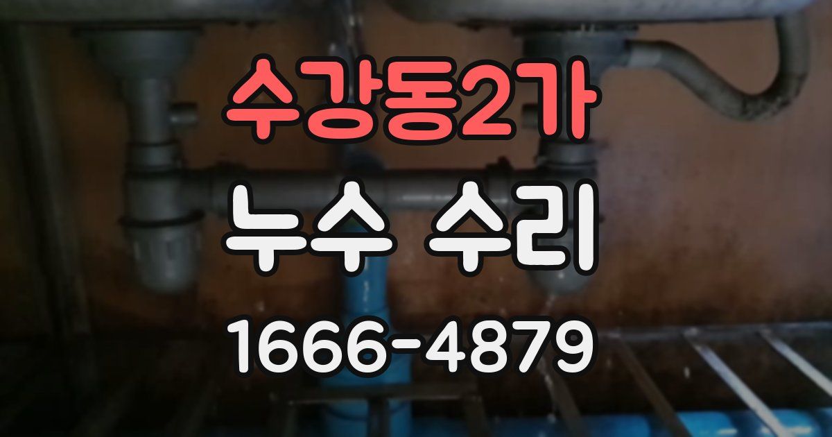 수강동2가 누수 수리