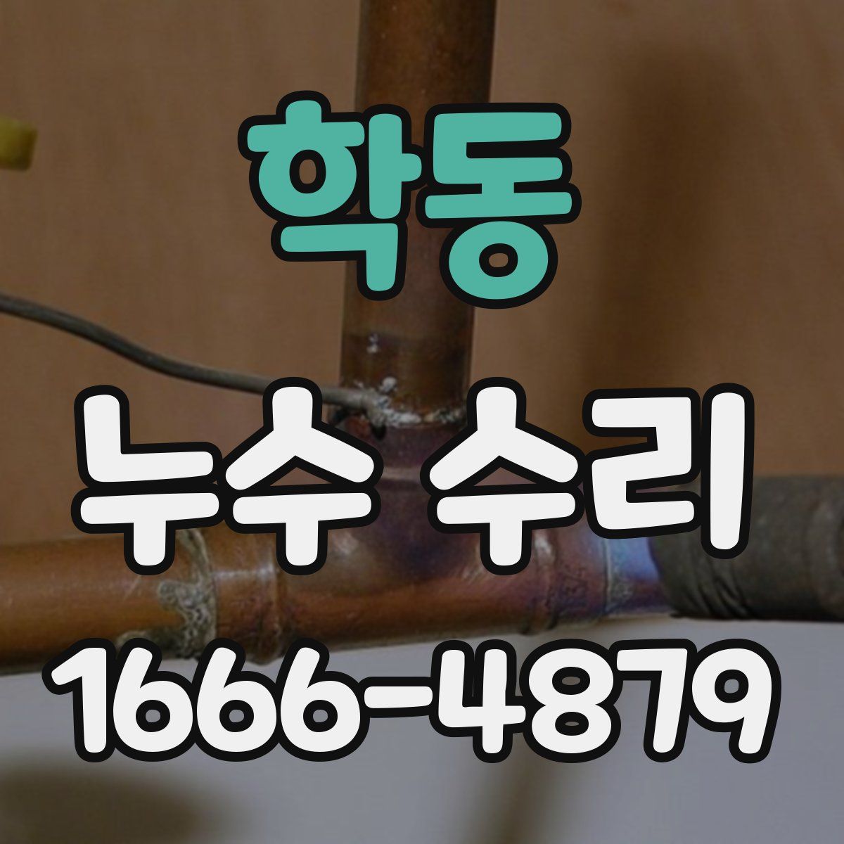 학동 누수 수리