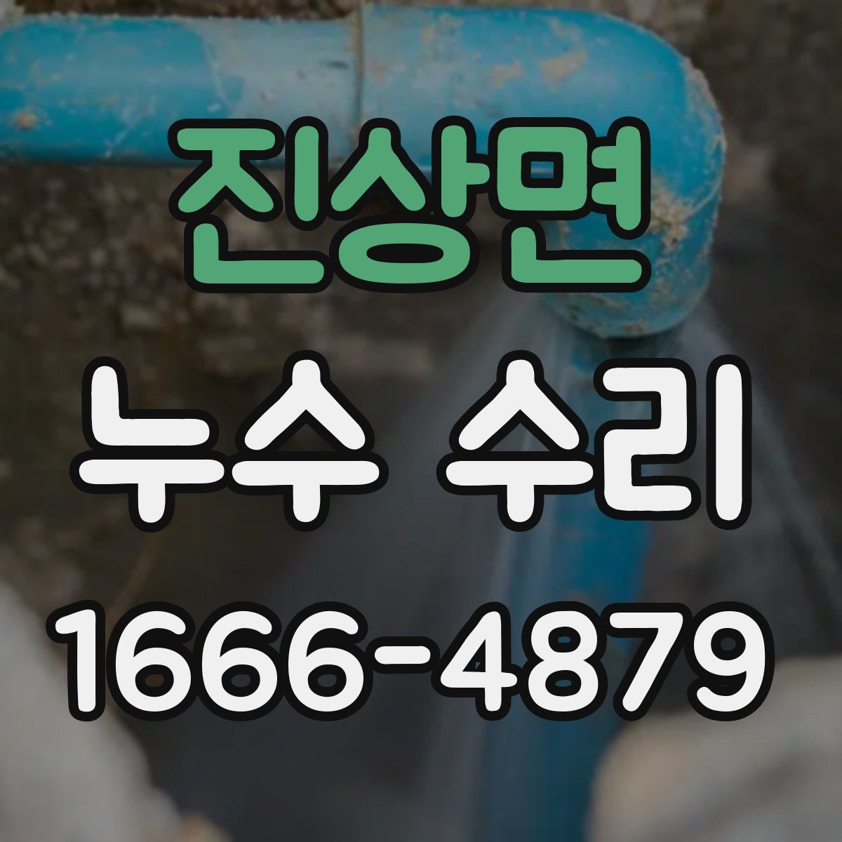 진상면 누수 수리
