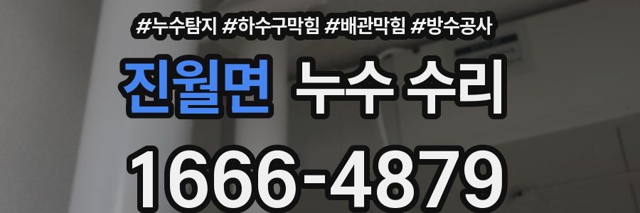 진월면 누수 수리