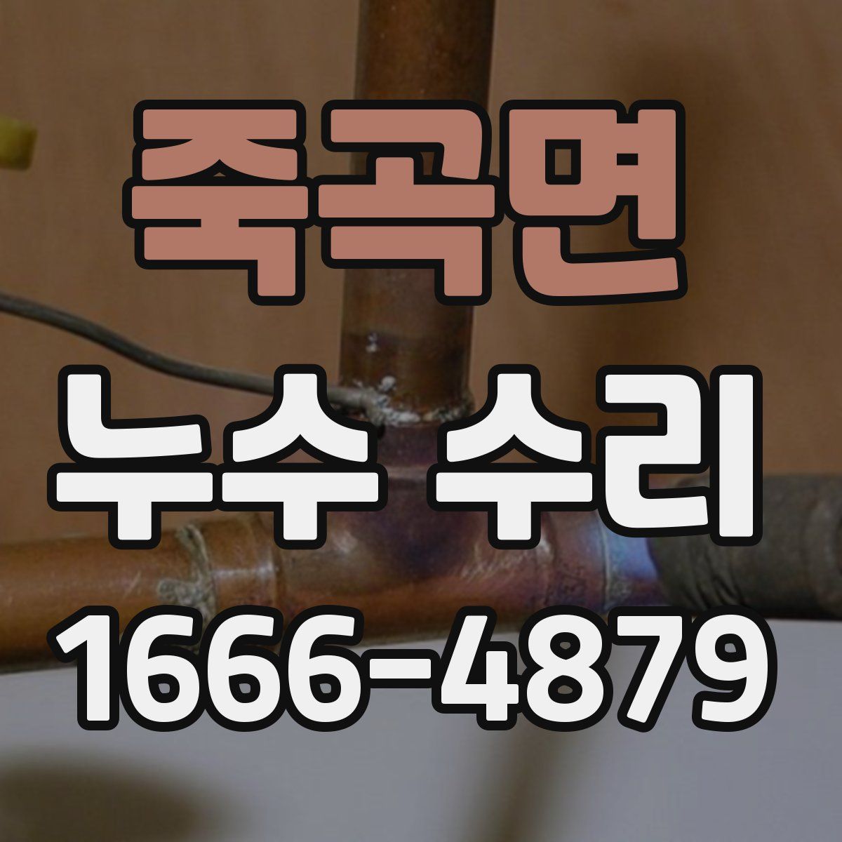 죽곡면 누수 수리