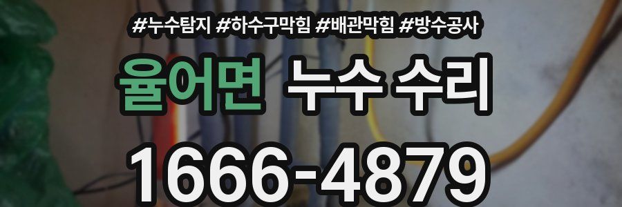 율어면 누수 수리