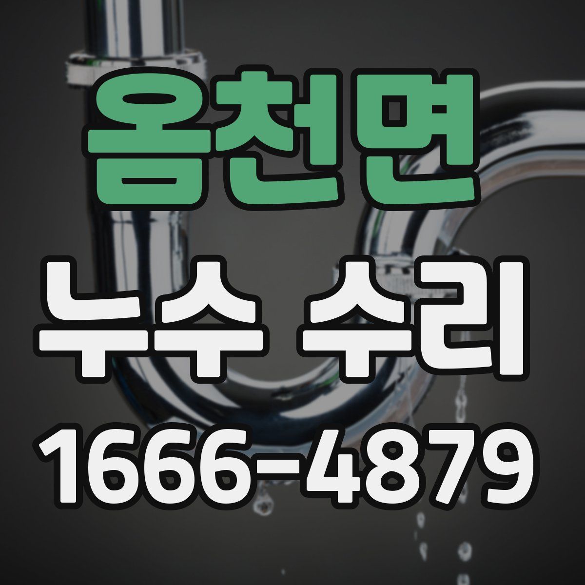 옴천면 누수 수리