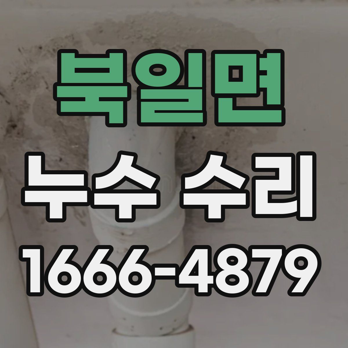 북일면 누수 수리