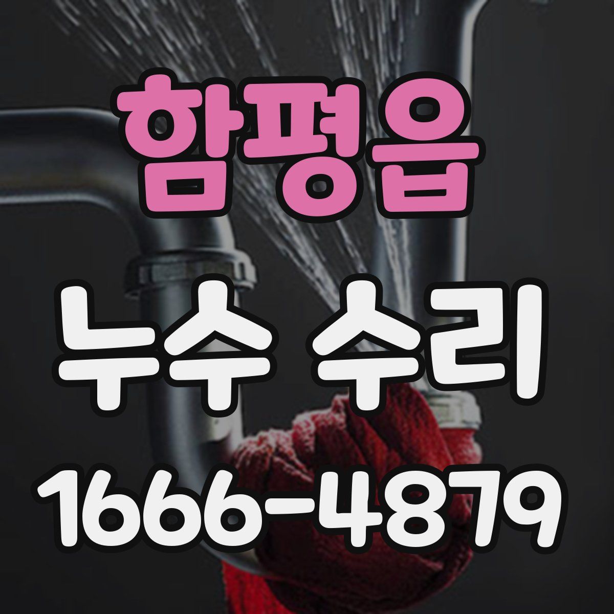 함평읍 누수 수리
