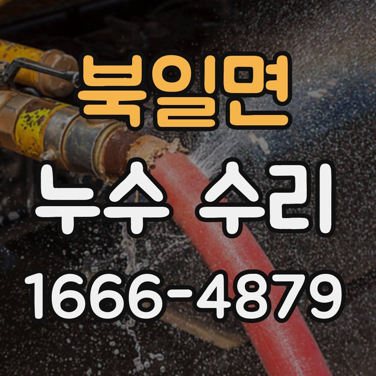 북일면 누수 수리