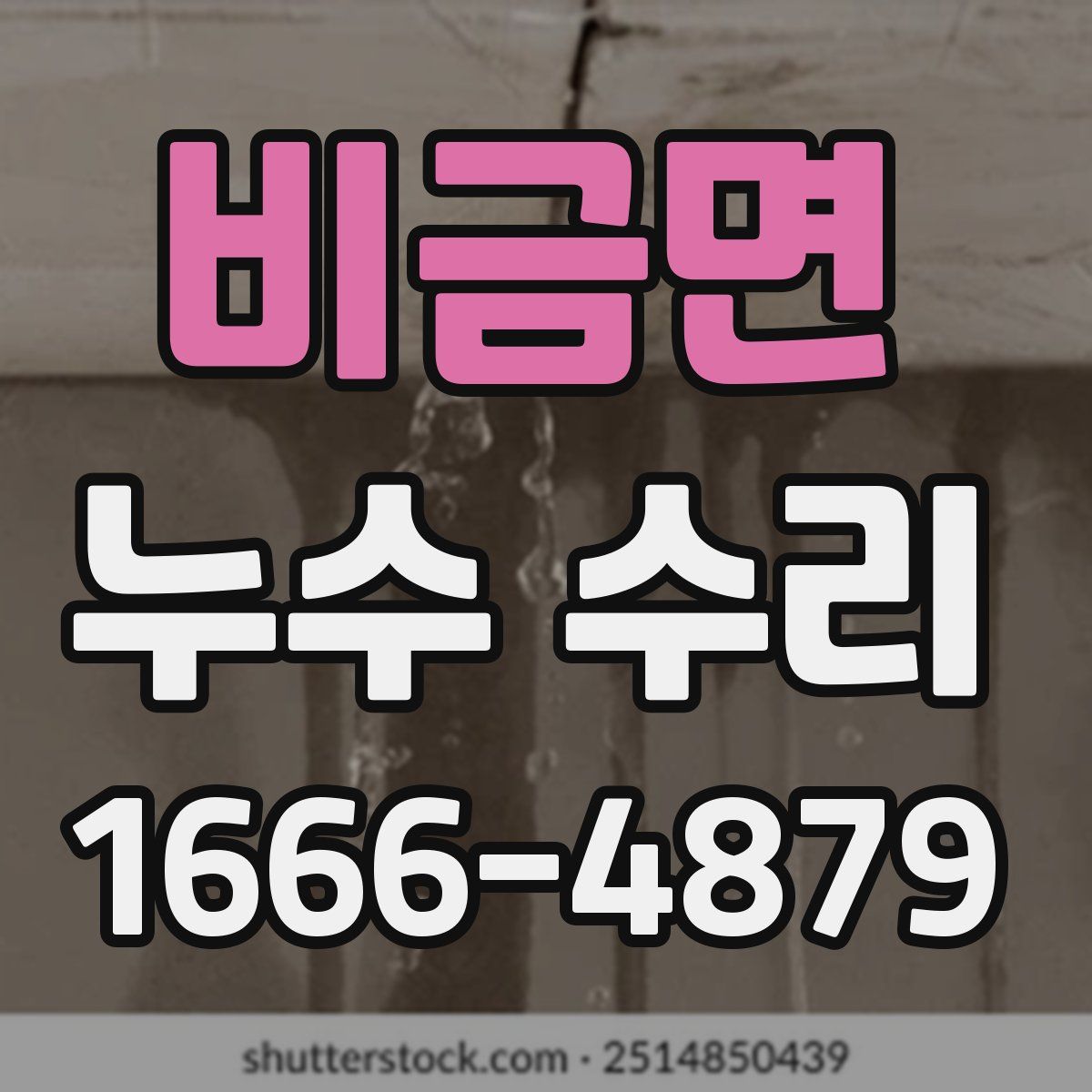 비금면 누수 수리