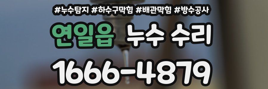 연일읍 누수 수리