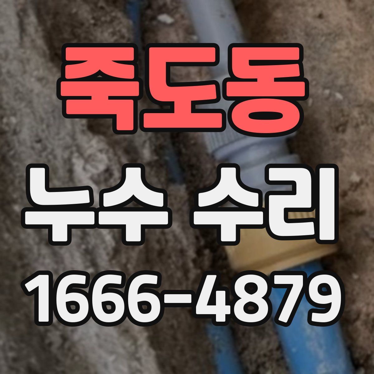죽도동 누수 수리