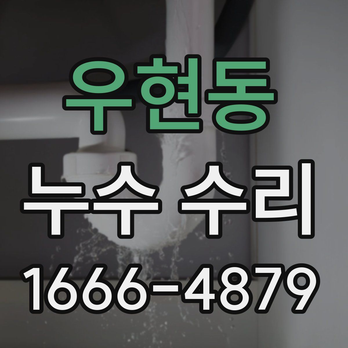 우현동 누수 수리