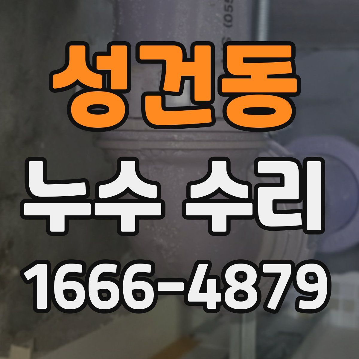 성건동 누수 수리