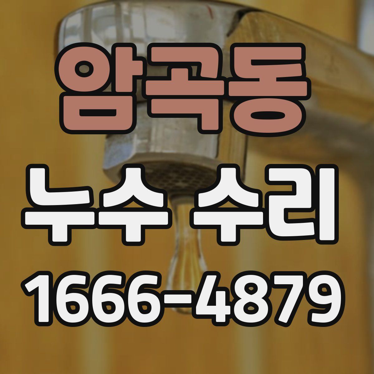 암곡동 누수 수리