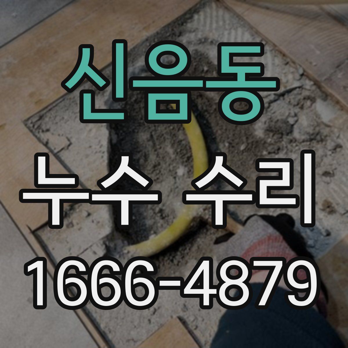 신음동 누수 수리