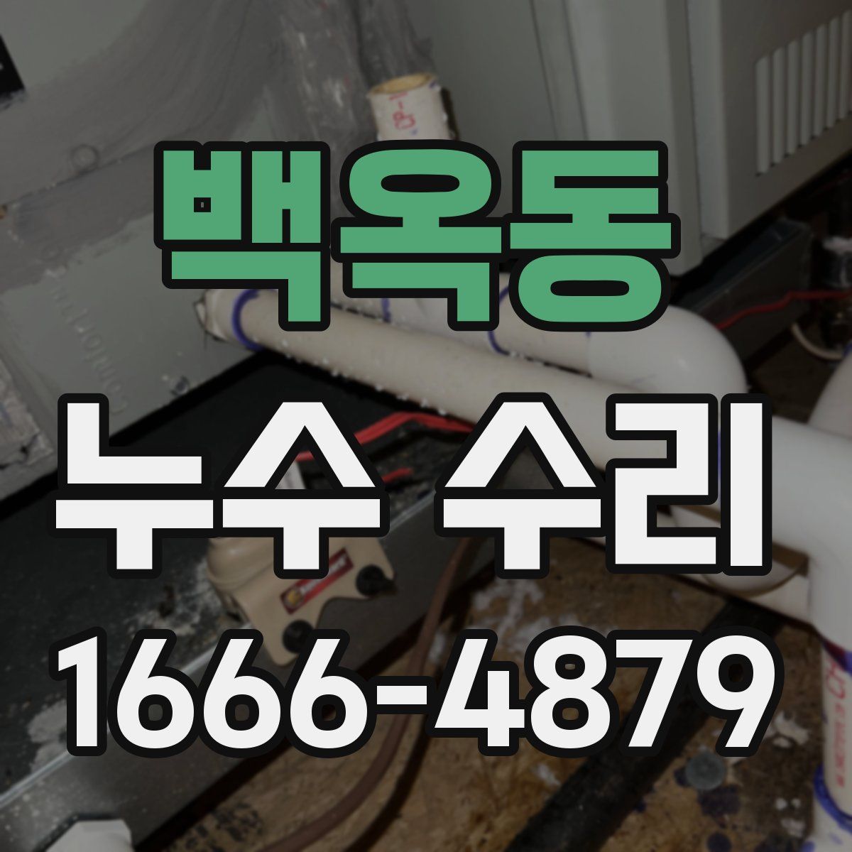 백옥동 누수 수리