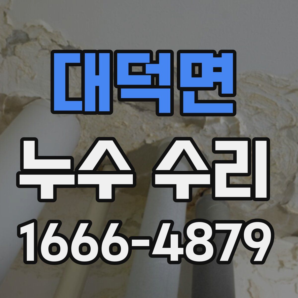 대덕면 누수 수리