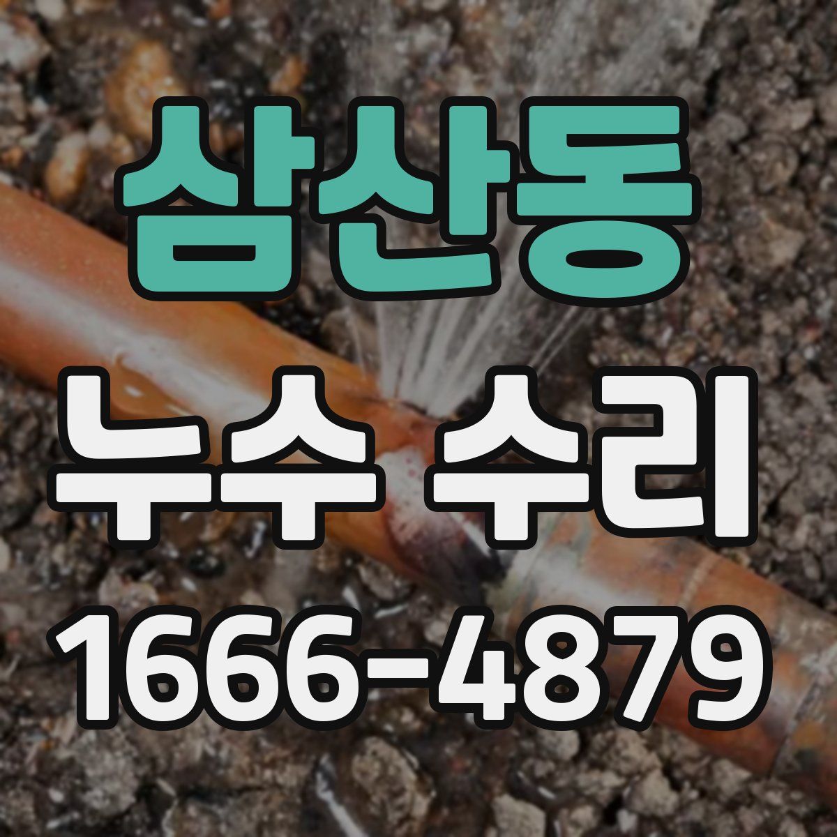 삼산동 누수 수리