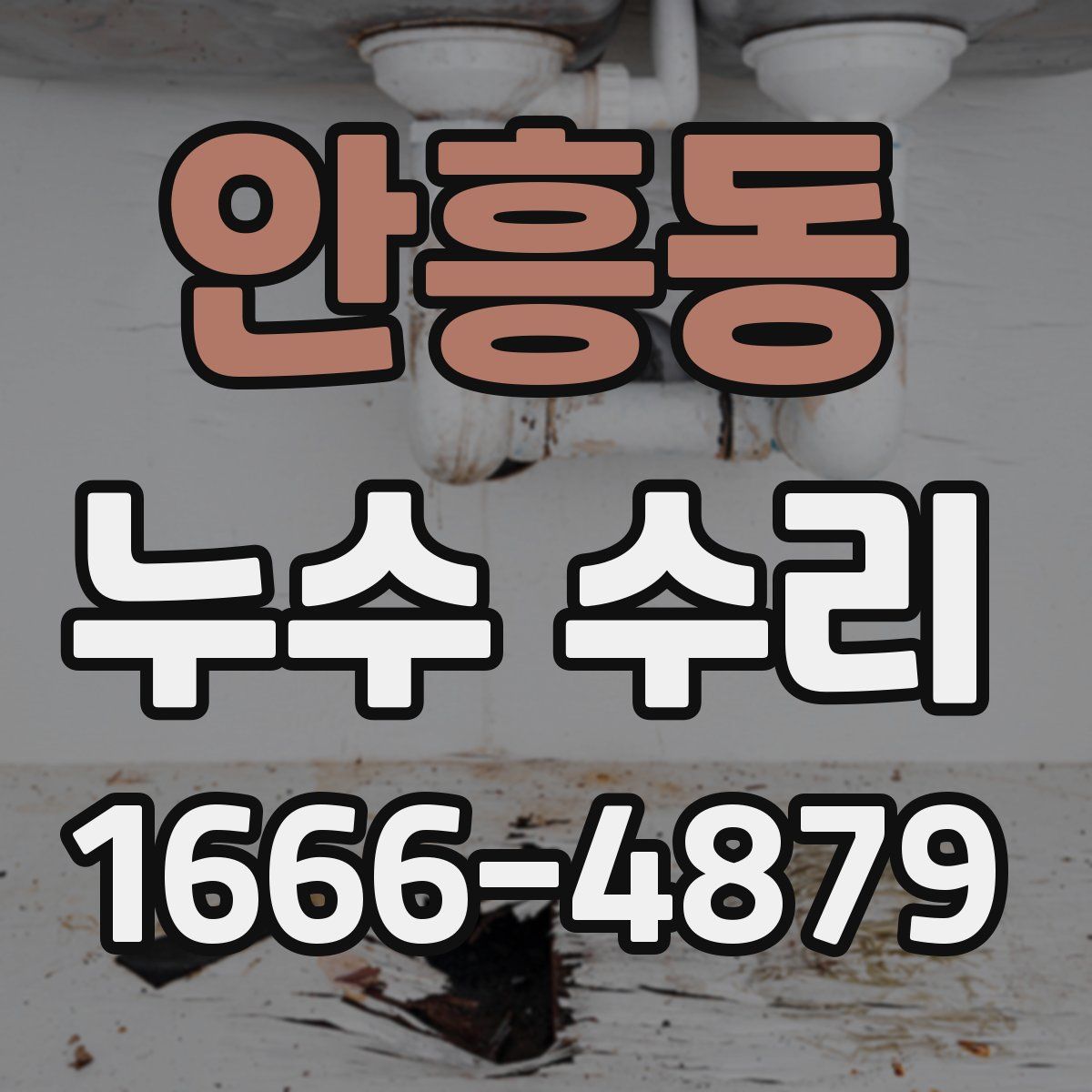 안흥동 누수 수리