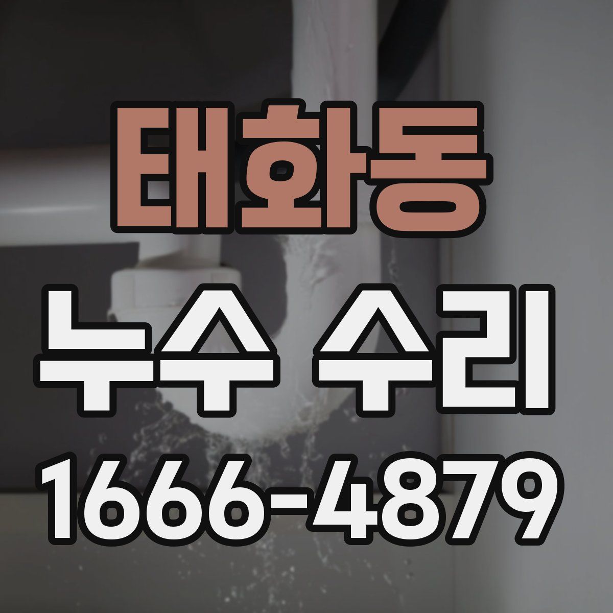 태화동 누수 수리