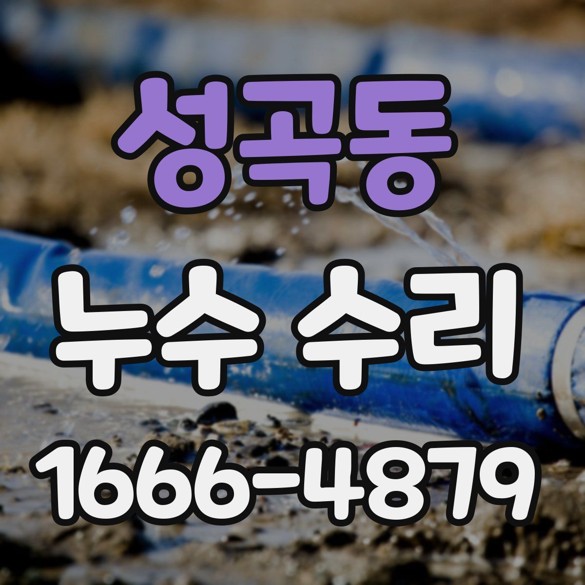 성곡동 누수 수리