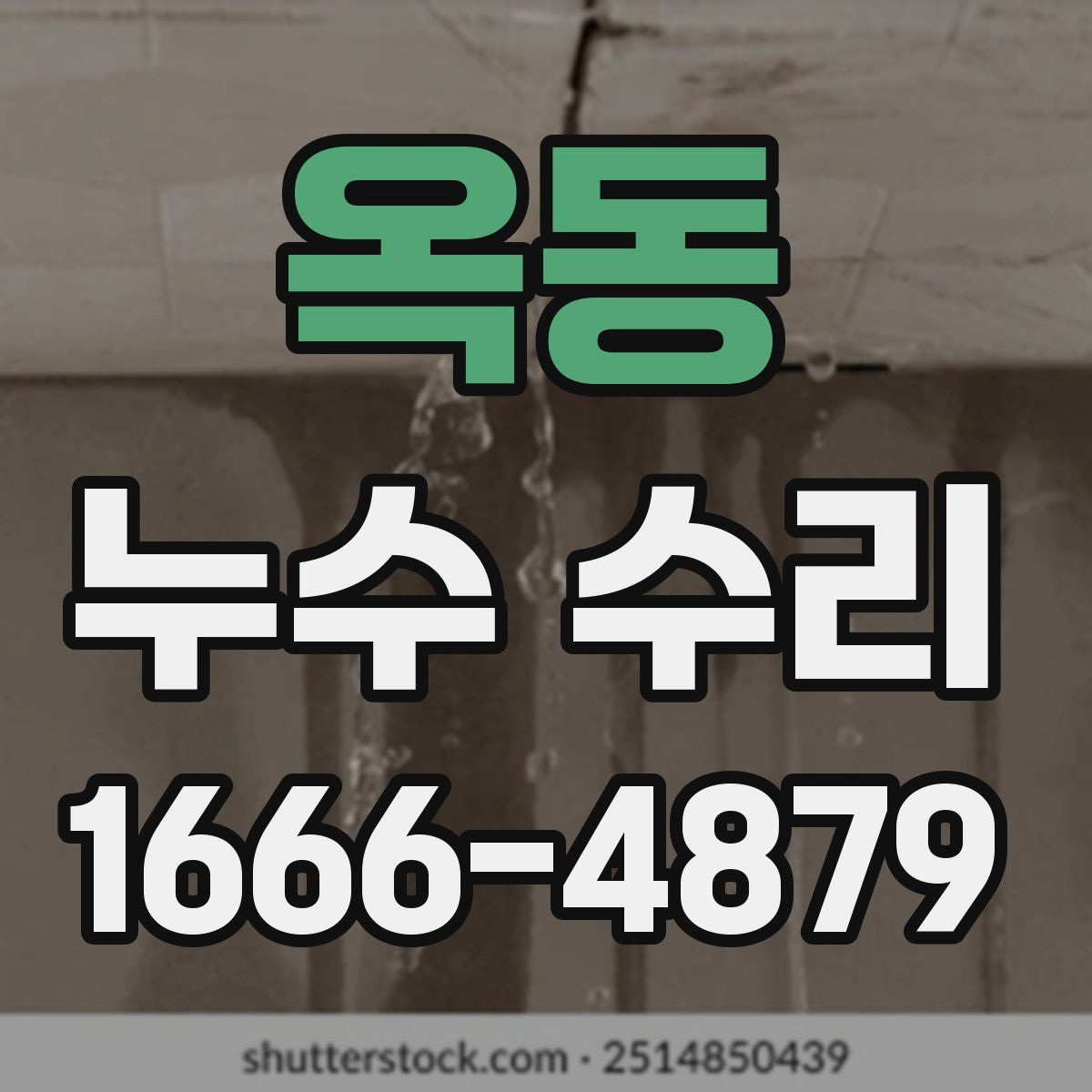 옥동 누수 수리