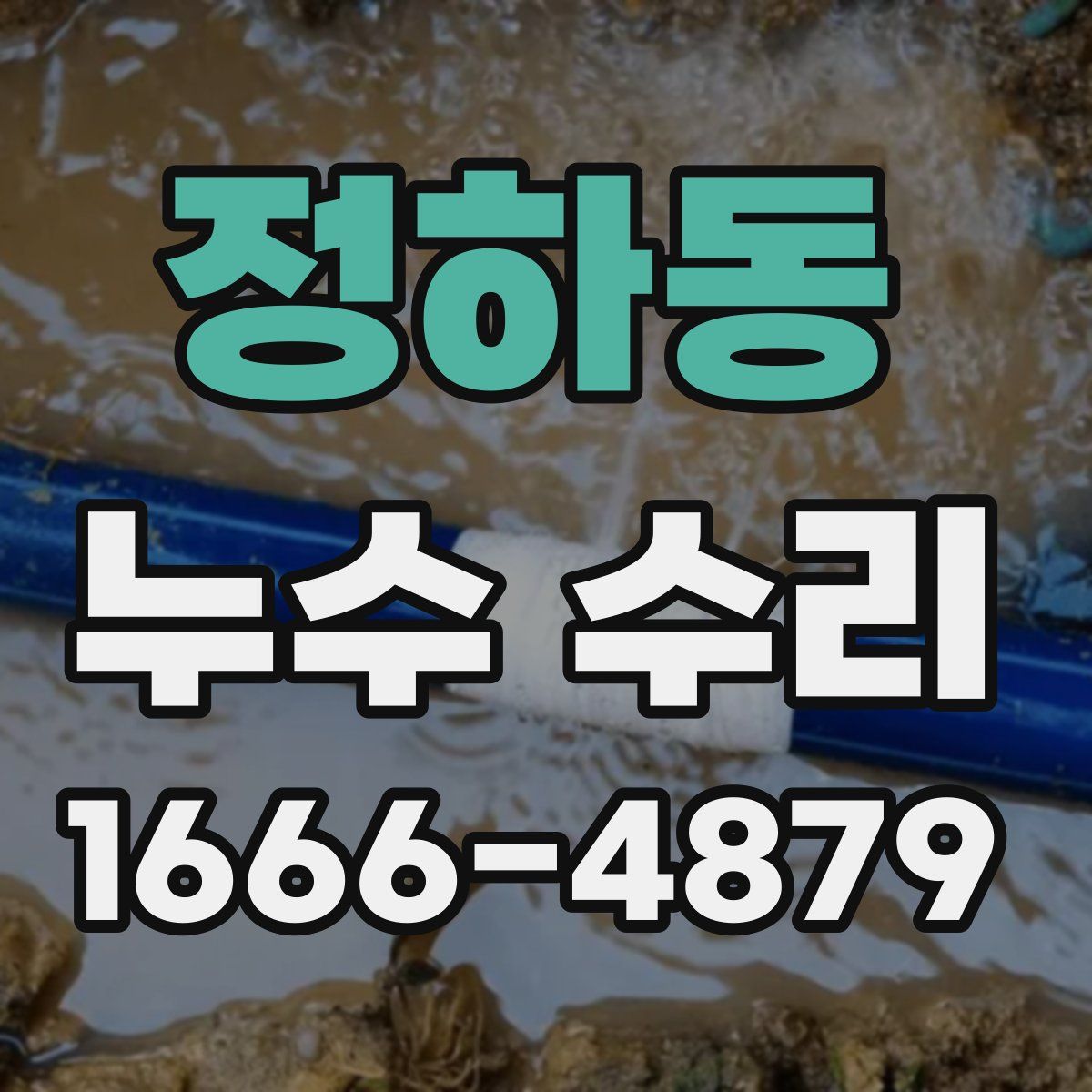 정하동 누수 수리