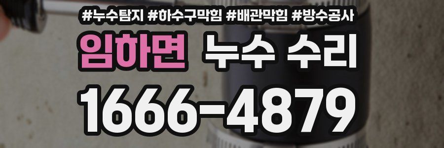 임하면 누수 수리