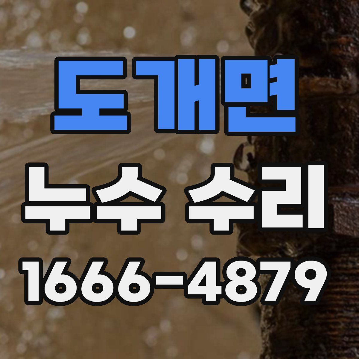 도개면 누수 수리