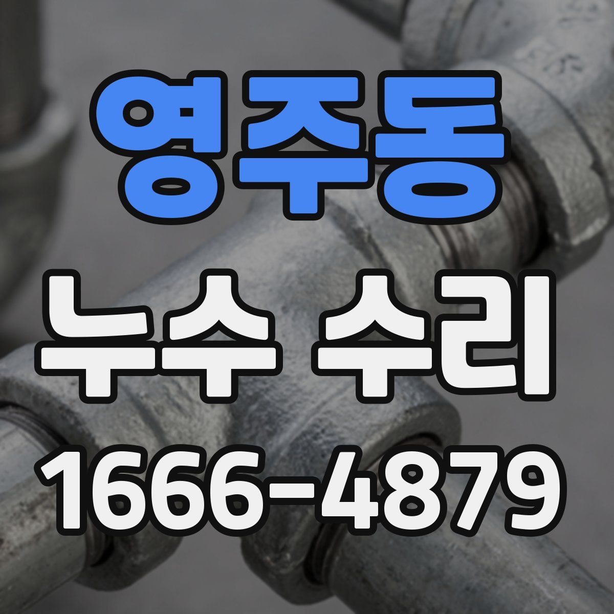 영주동 누수 수리