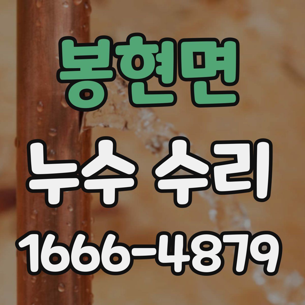 봉현면 누수 수리