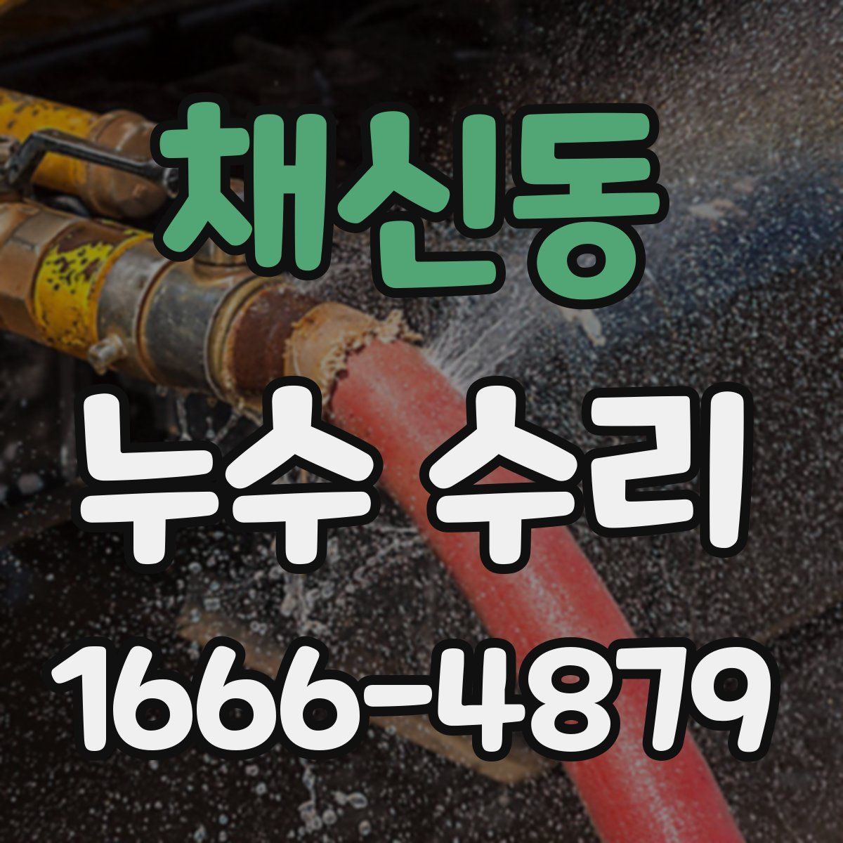 채신동 누수 수리