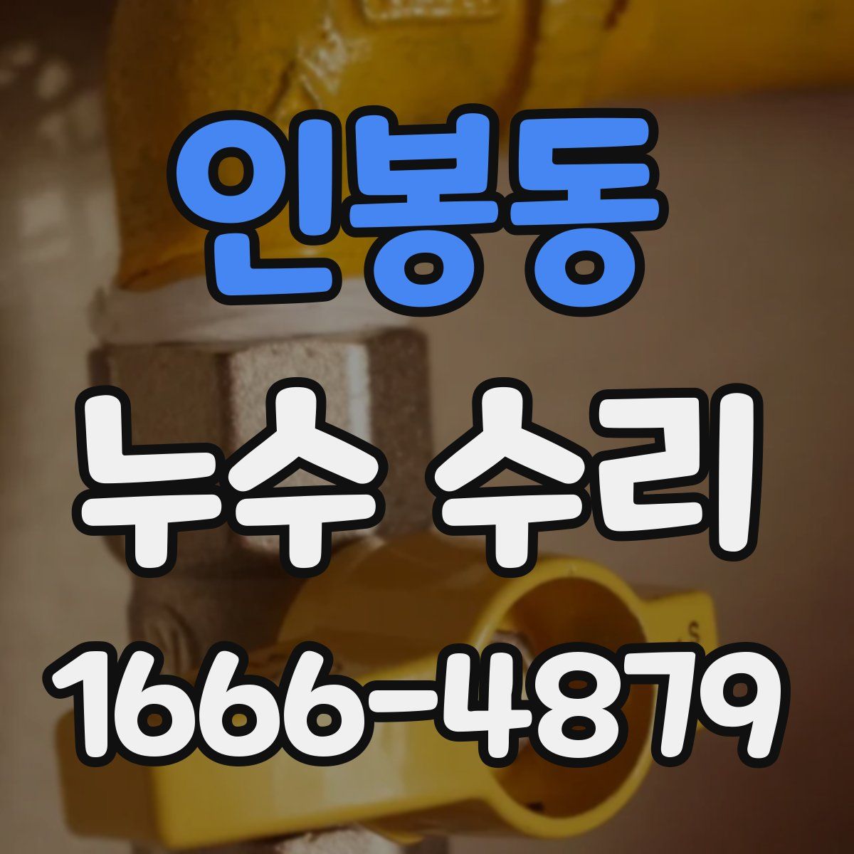 인봉동 누수 수리