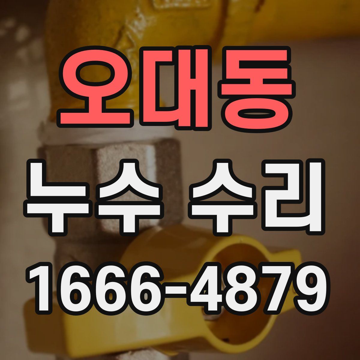 오대동 누수 수리