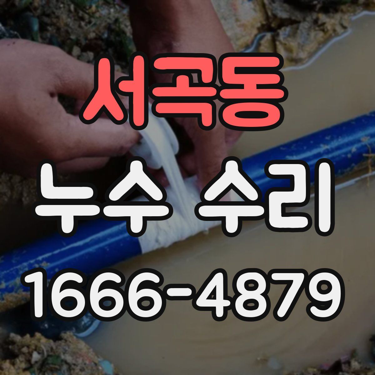 서곡동 누수 수리