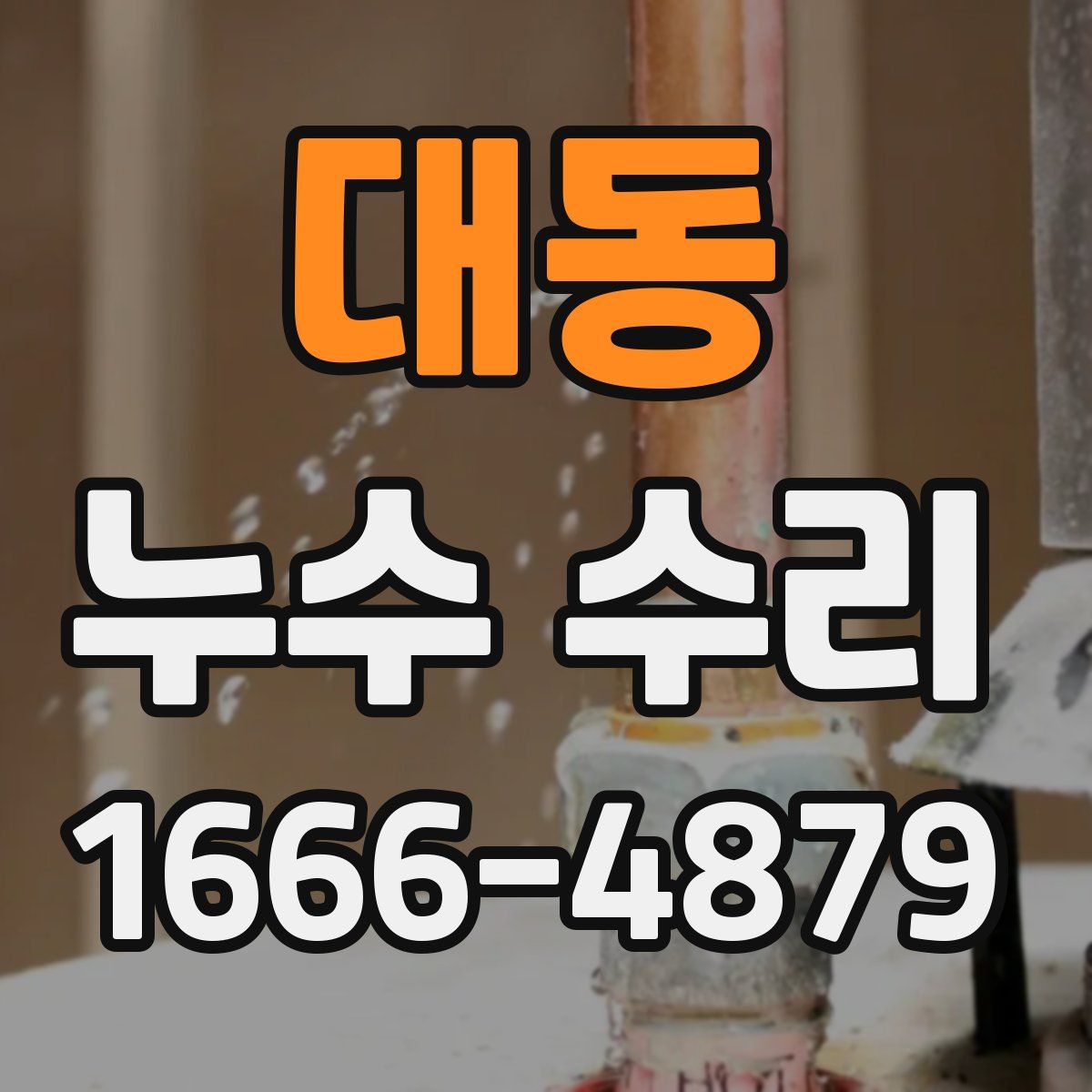 대동 누수 수리