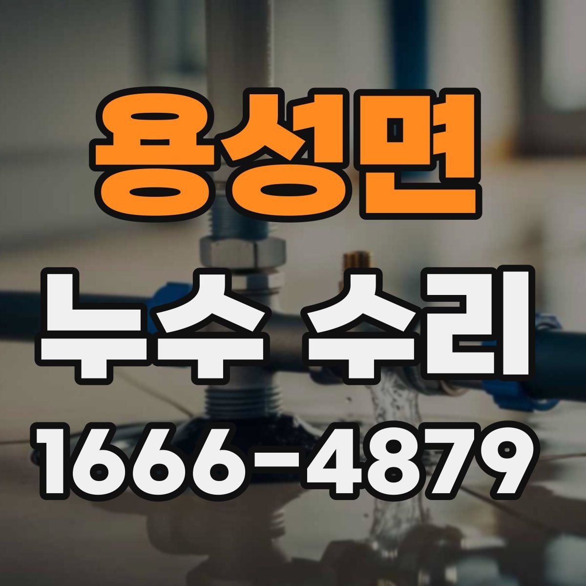 용성면 누수 수리