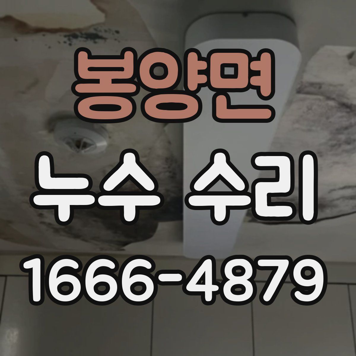 봉양면 누수 수리