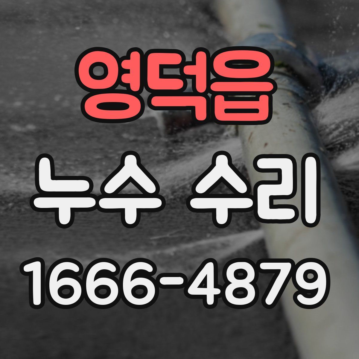 영덕읍 누수 수리