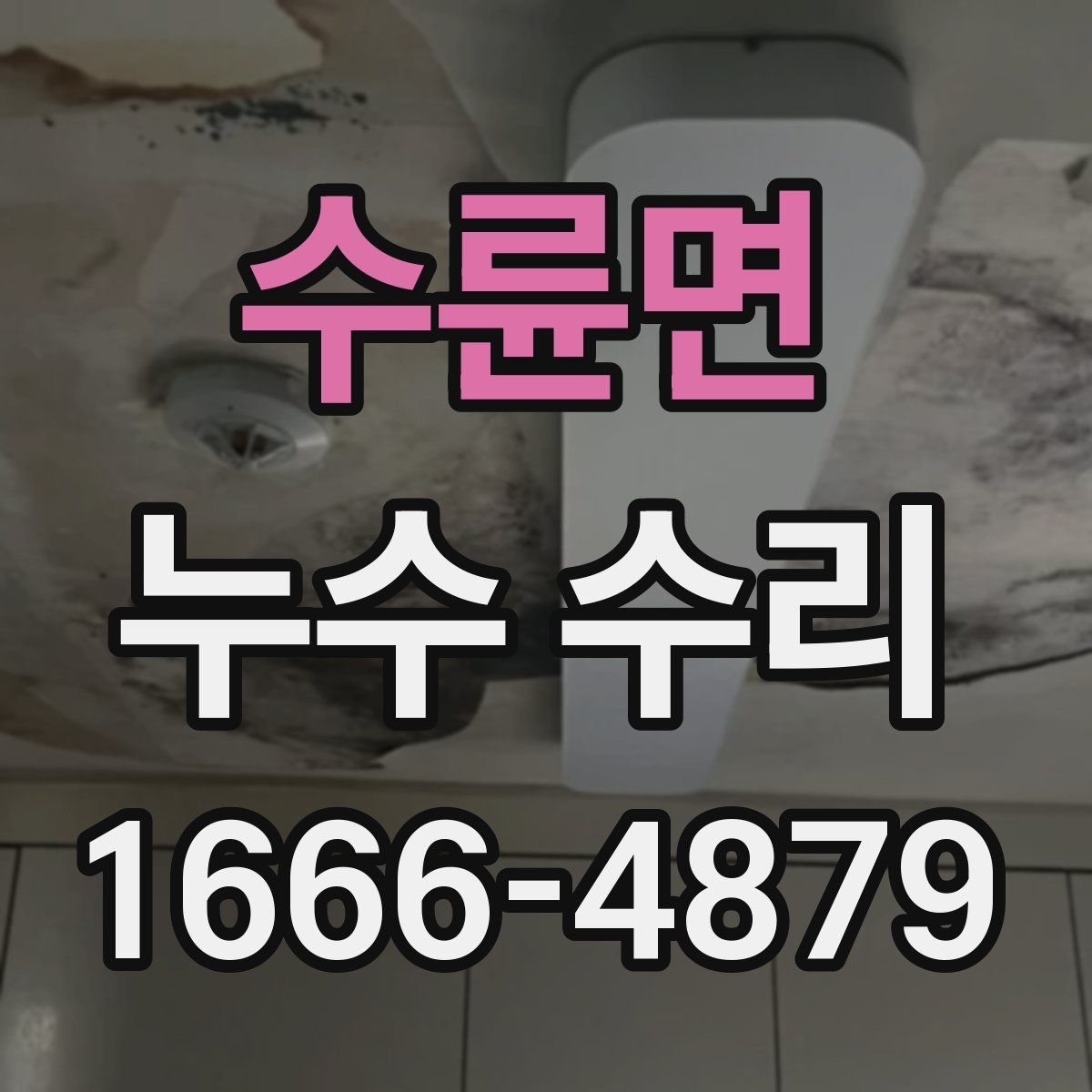수륜면 누수 수리