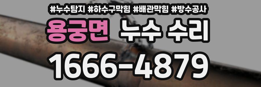 용궁면 누수 수리