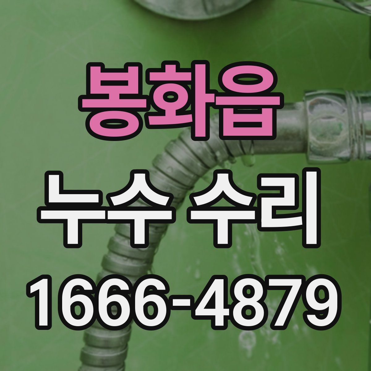 봉화읍 누수 수리