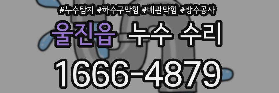 울진읍 누수 수리
