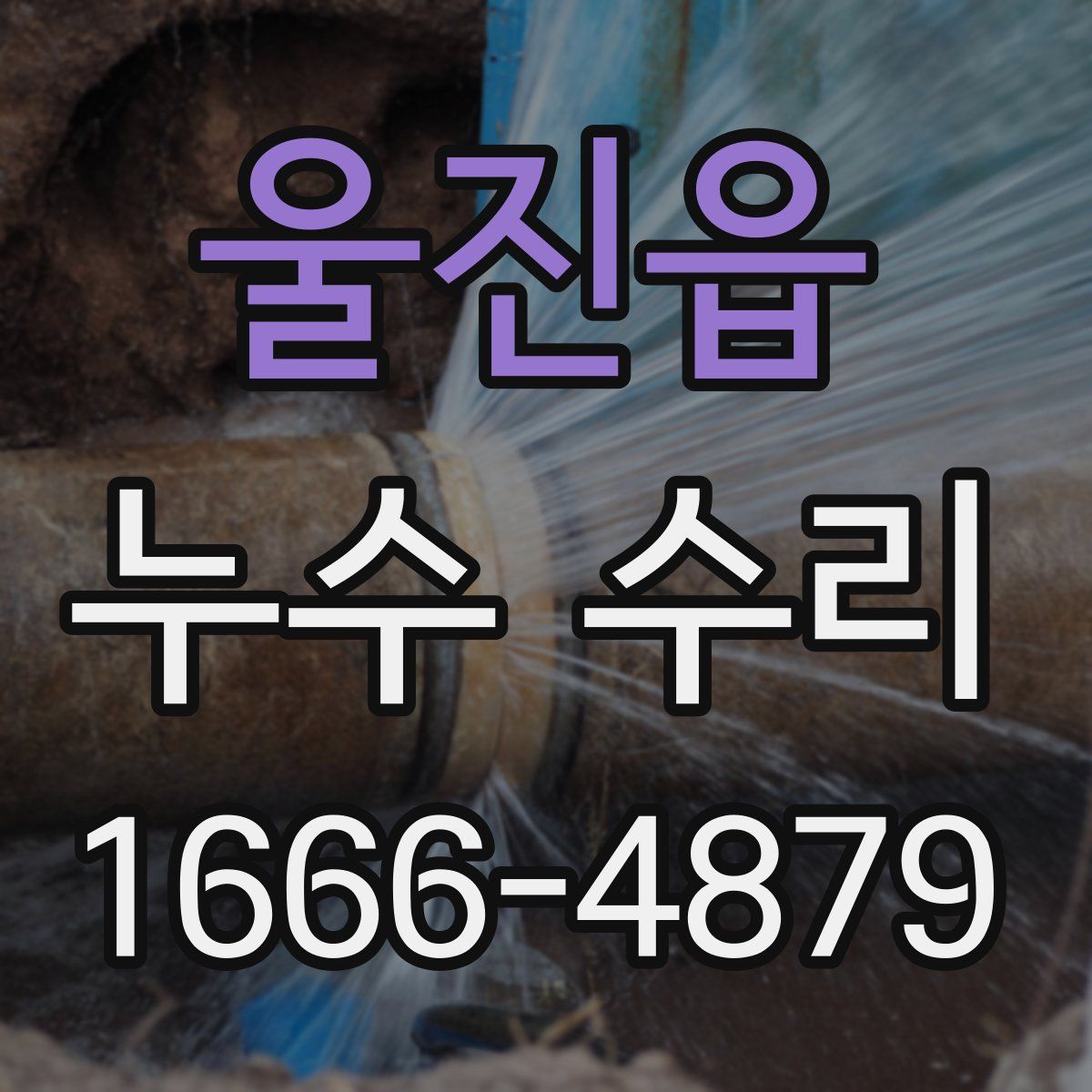 울진읍 누수 수리
