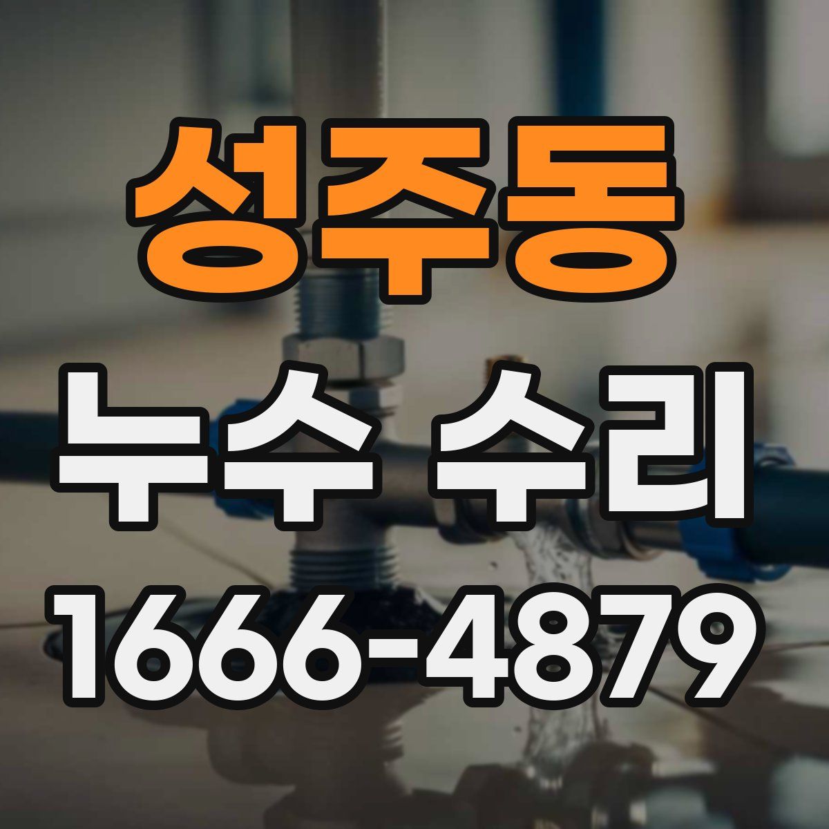 성주동 누수 수리