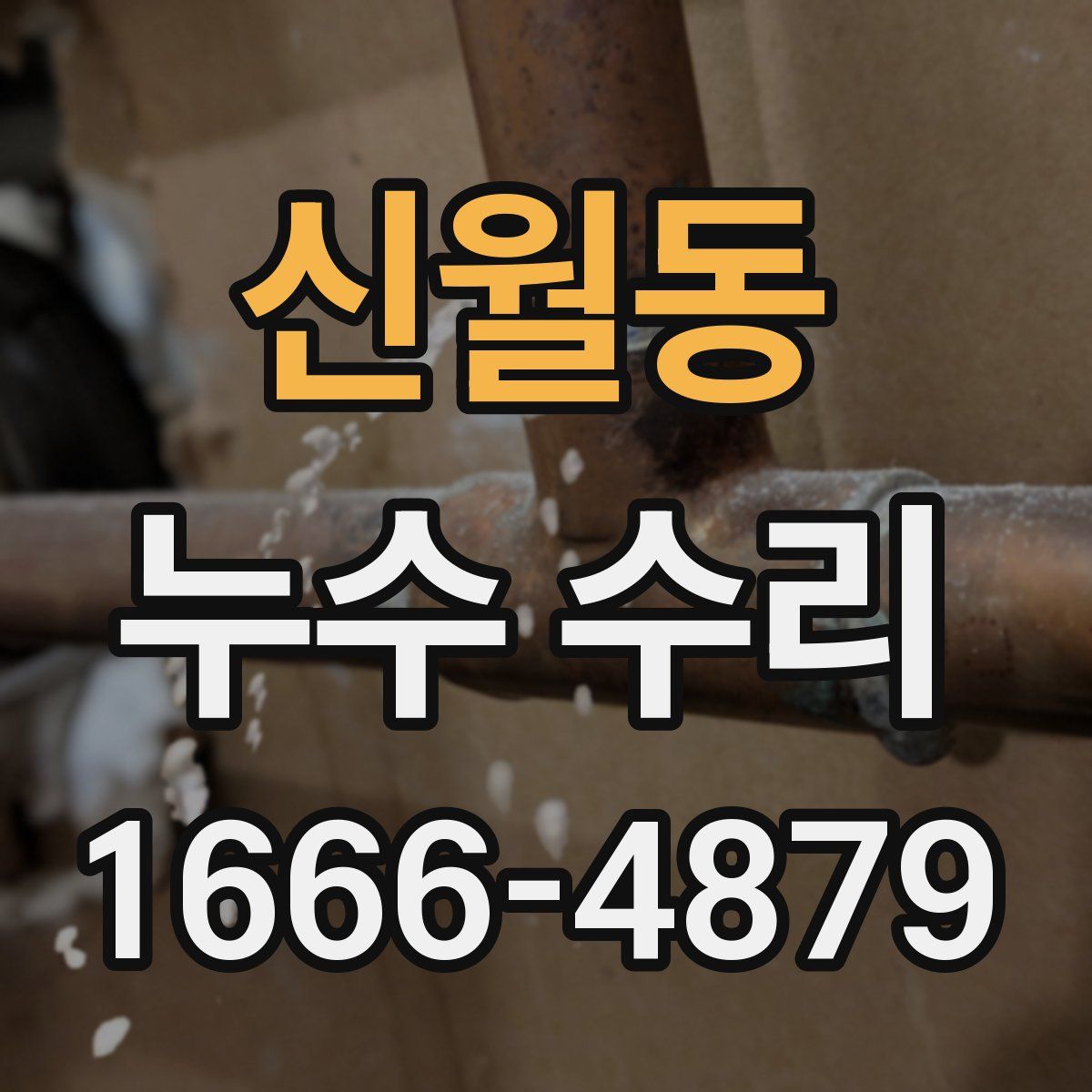 신월동 누수 수리