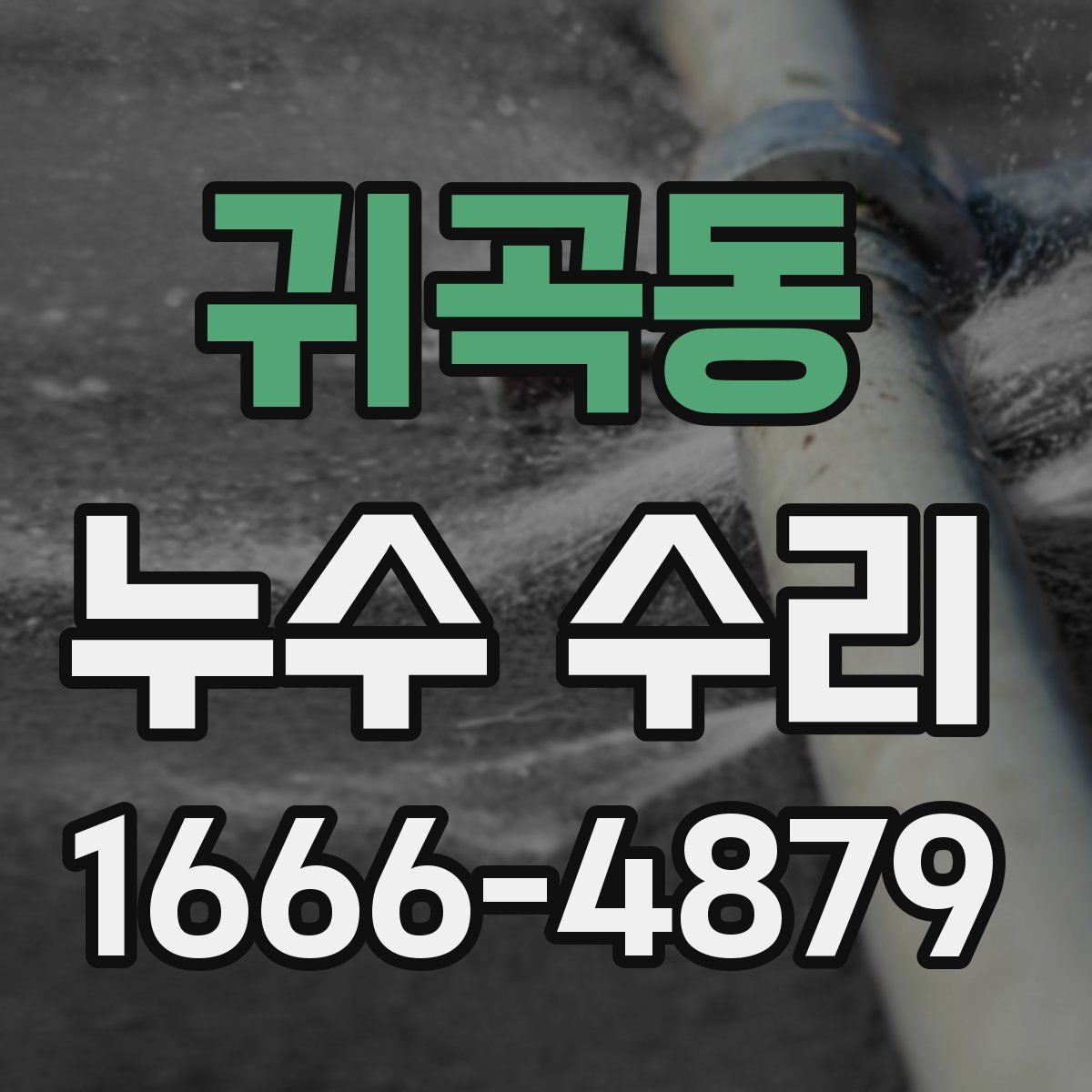 귀곡동 누수 수리