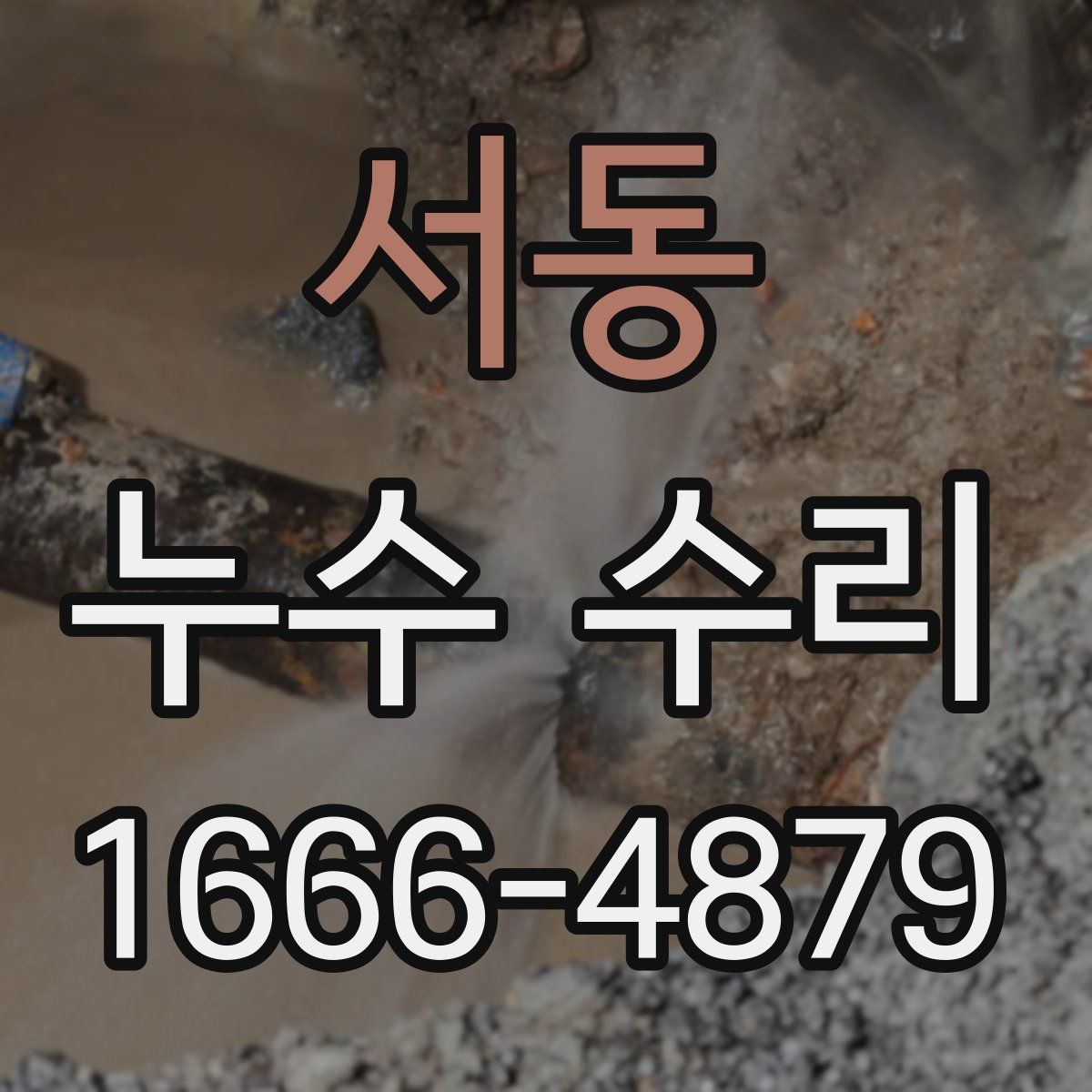 서동 누수 수리