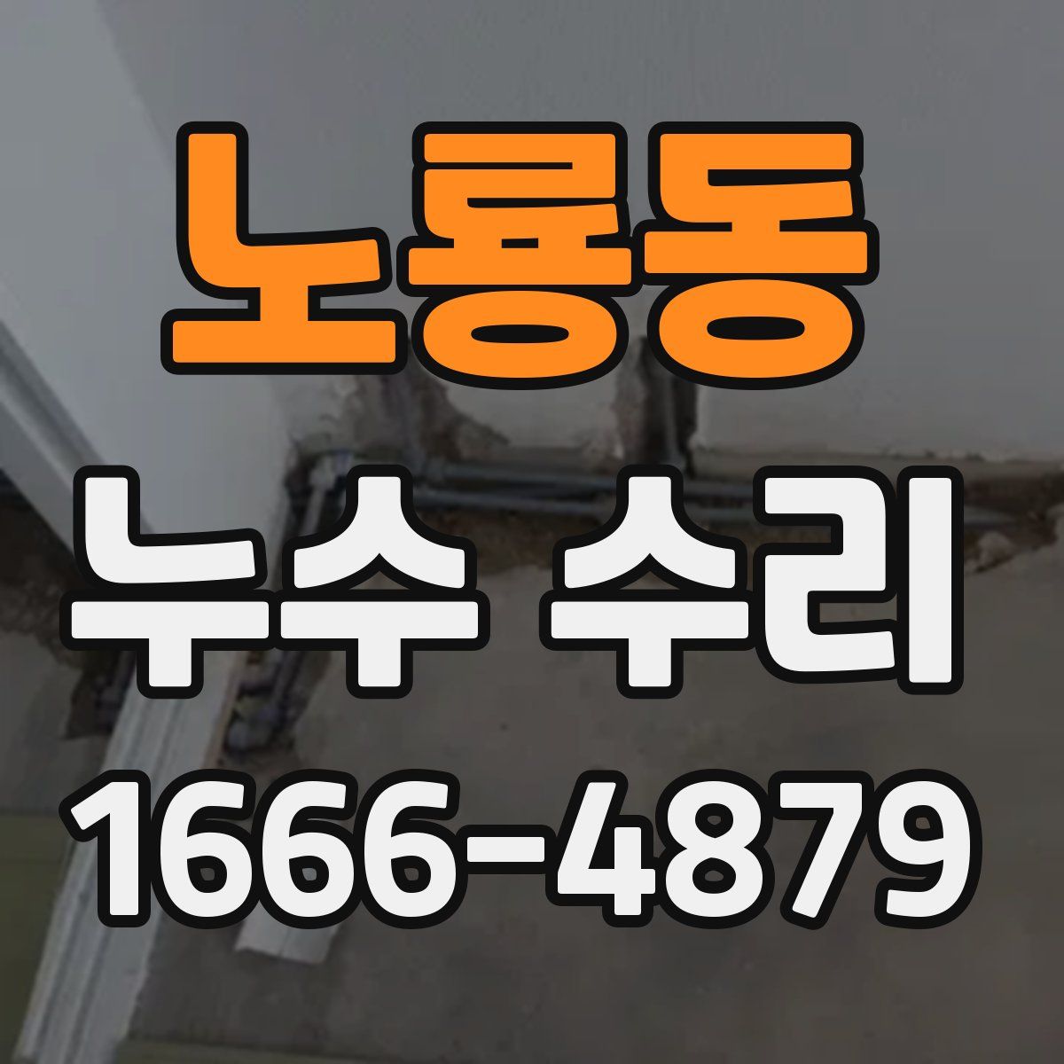 노룡동 누수 수리