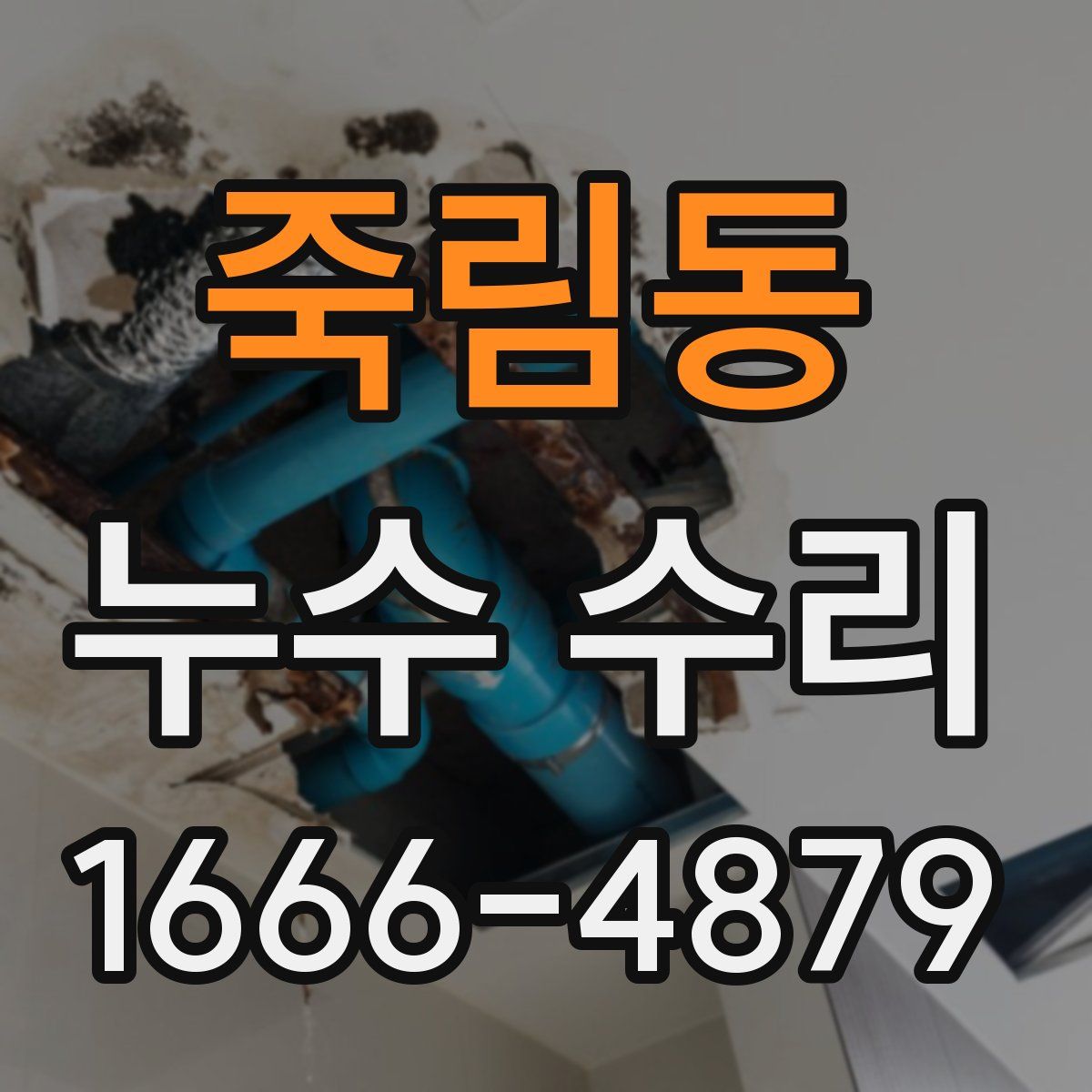 죽림동 누수 수리